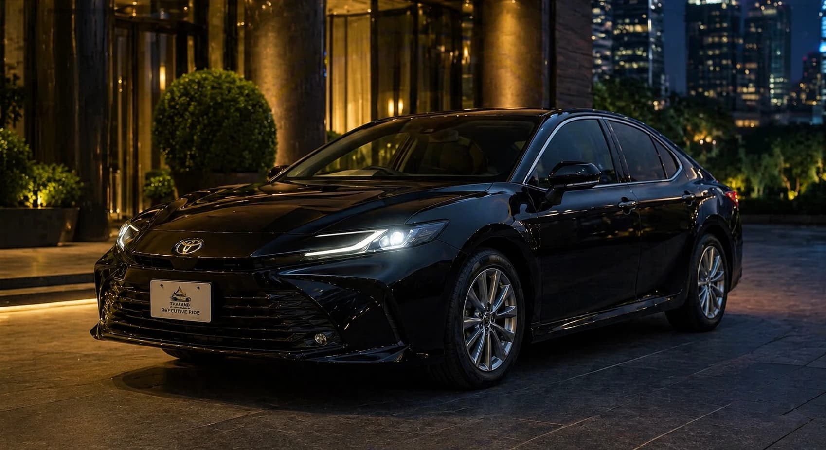 Premium sedan for private travel in Thailand