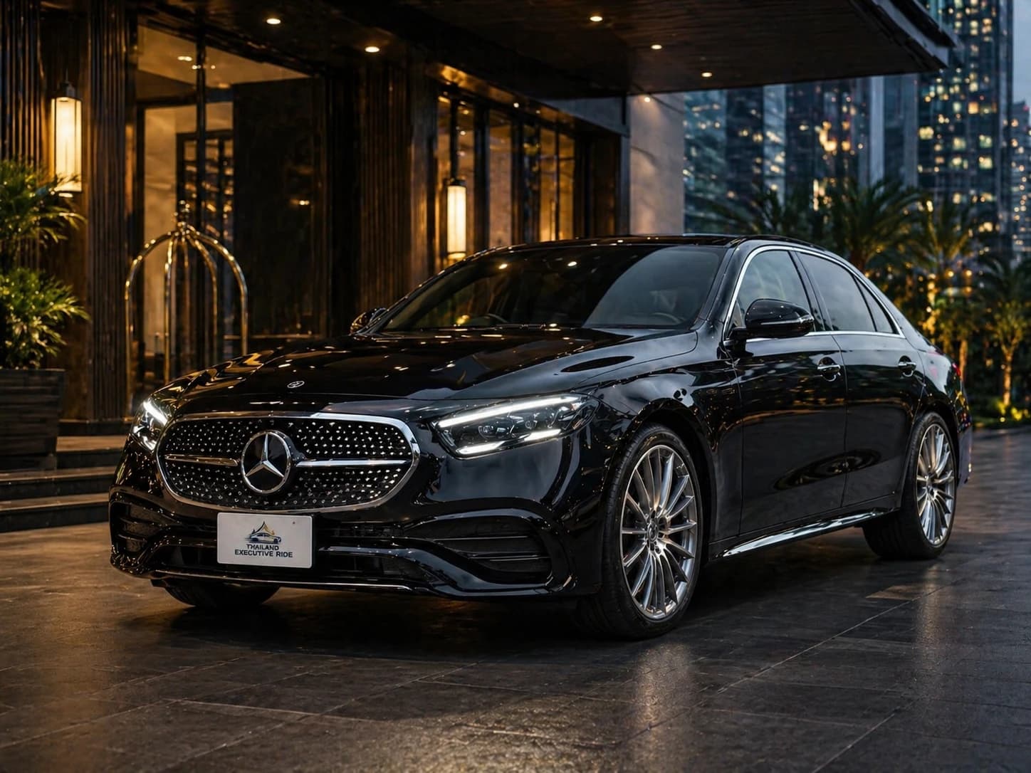 Executive sedan for private travel in Thailand