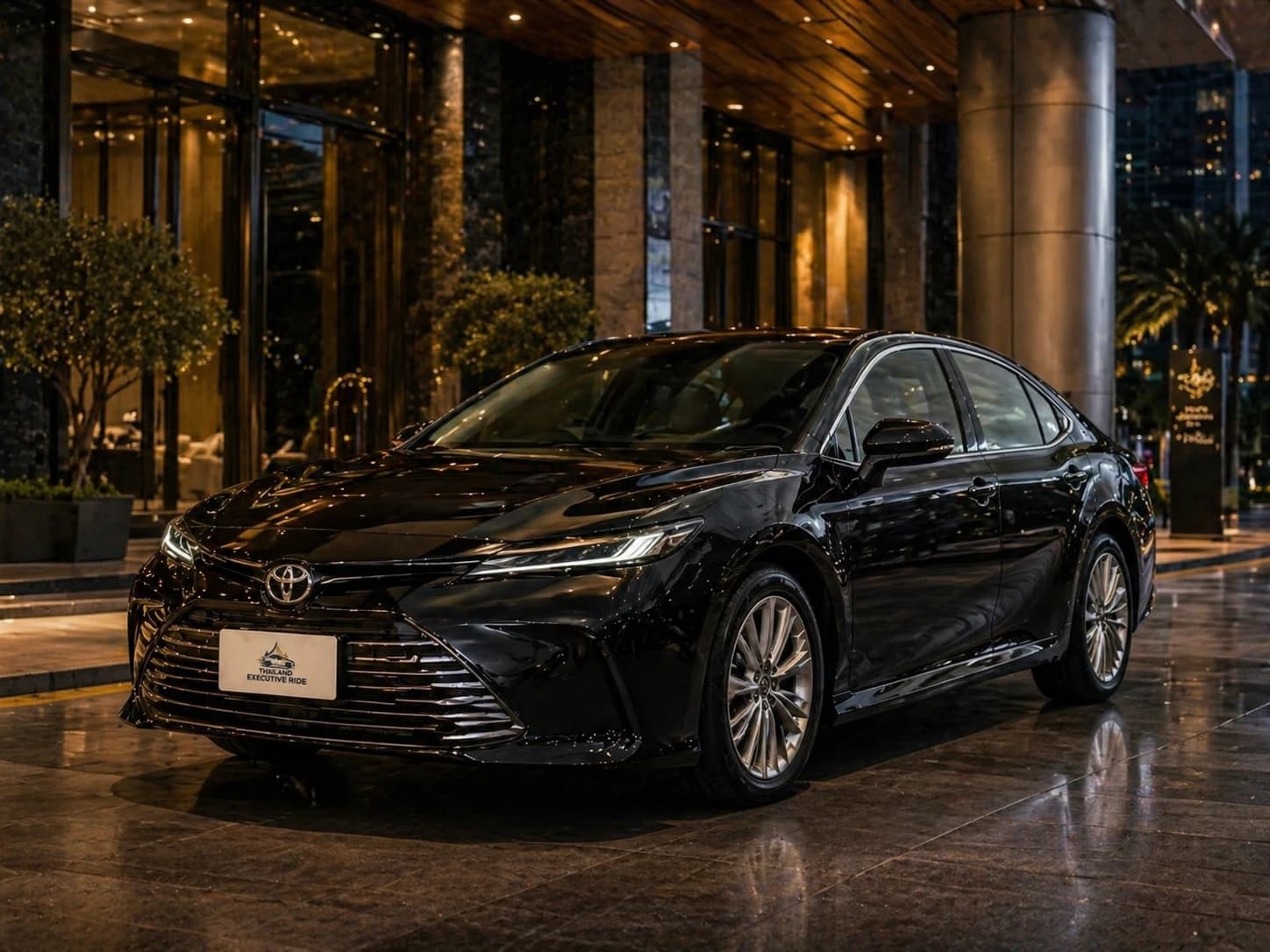 Mid-size sedan for private travel in Thailand