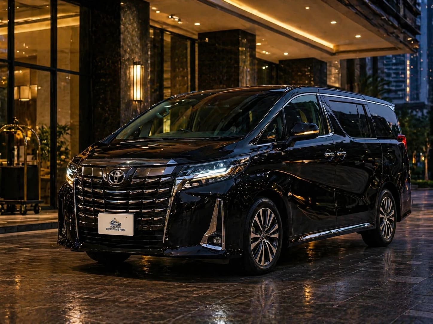 VIP van for premium private travel in Thailand